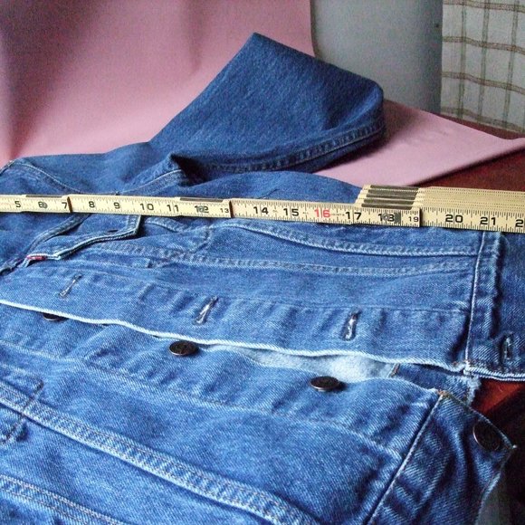 Levi Straus Trucker Jacket, # 70506 - 0216, Size 38 Wonderful Condition - Picture 14 of 15